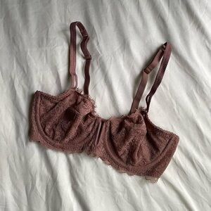Auden Lace Unlined Balconette Bra